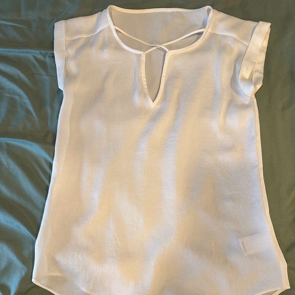Express White Blouse
